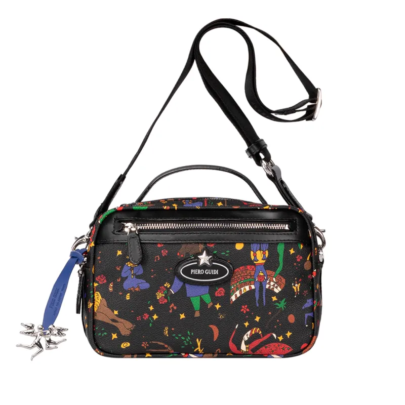Piero Guidi Magic Circus one-handle bag, black