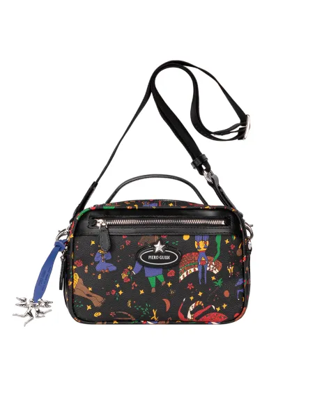 Borsa un manico Piero Guidi Magic Circus, nero