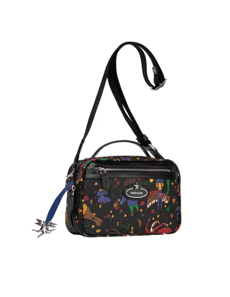 Piero Guidi Magic Circus one-handle bag, black