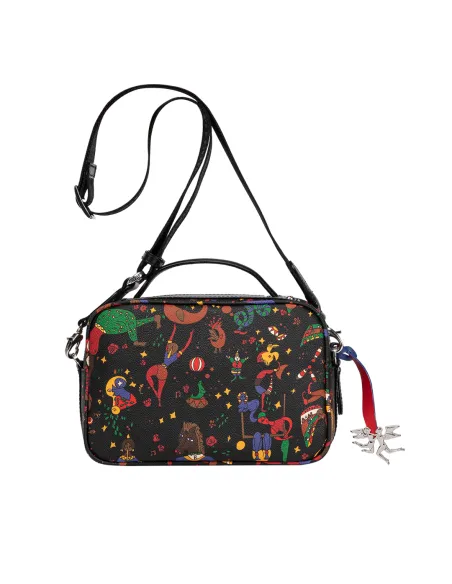 Piero Guidi Magic Circus one-handle bag, black