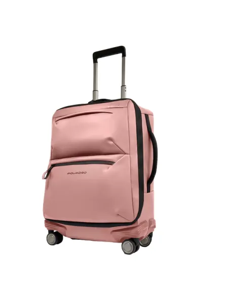 Piquadro C2OW, carry-on trolley, pink