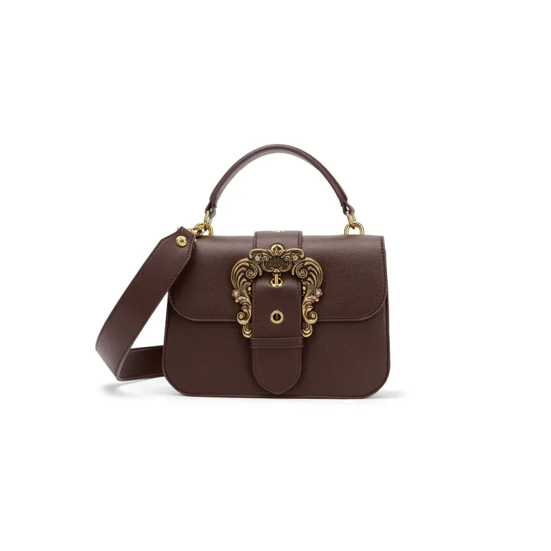 Braccialini Baroque Mini Bag, dark brown