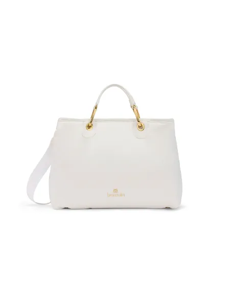 Borsa Braccialini Beth Puffy, bianca