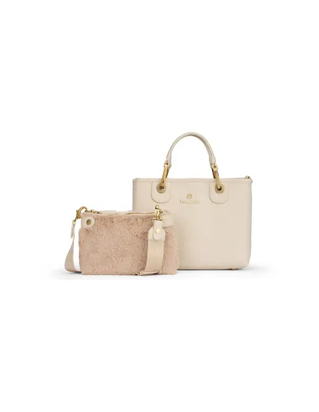 Borsa piccola Braccialini Beth, beige