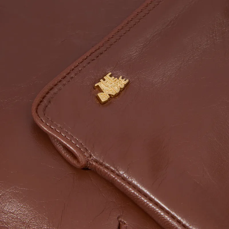 The Bridge Life Style women's gloves, brown 2