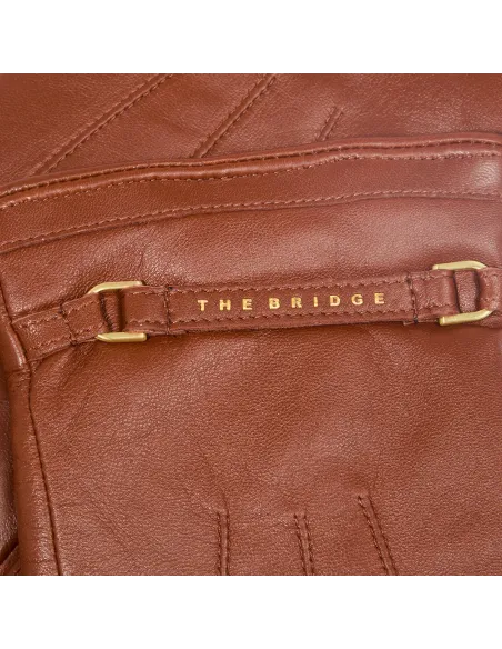 Damen Lederhandschuhe The Bridge Life Style, braun