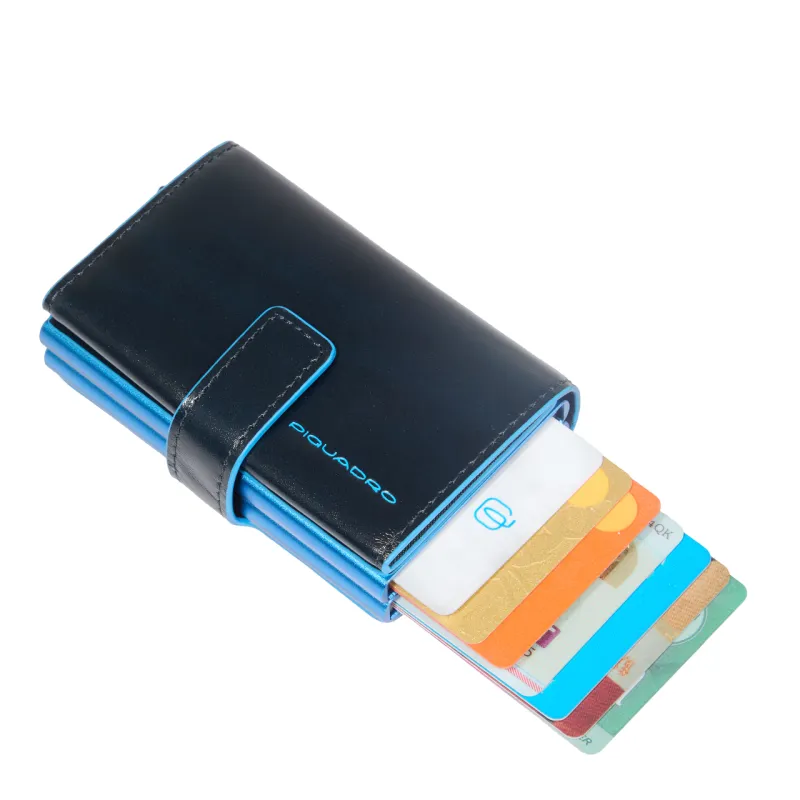 Doppeltes Compact Wallet für Kreditkarten mit...