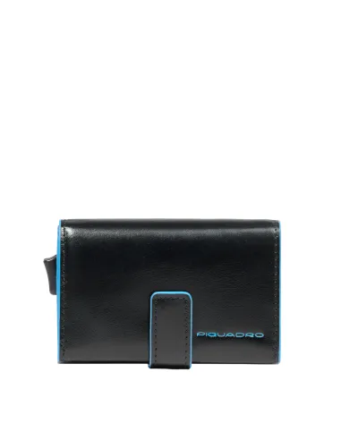 Piquadro Blue Square compact wallet...