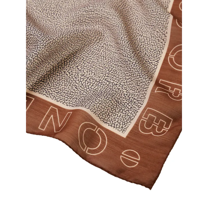 Borbonese scarf, caramel 2