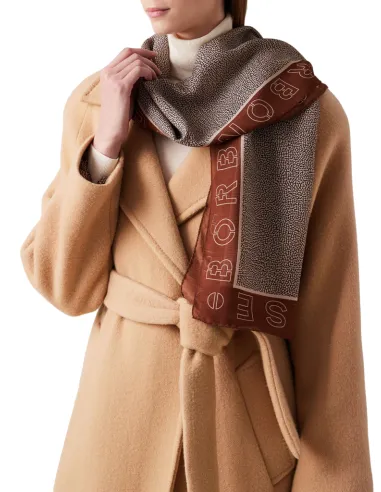 Borbonese scarf, caramel