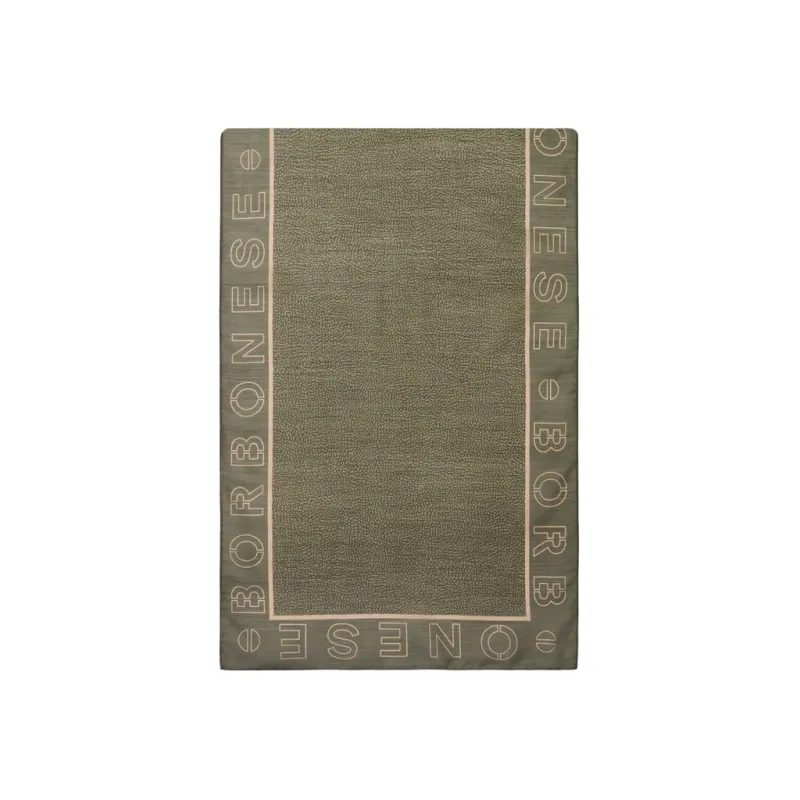 Borbonese scarf, green
