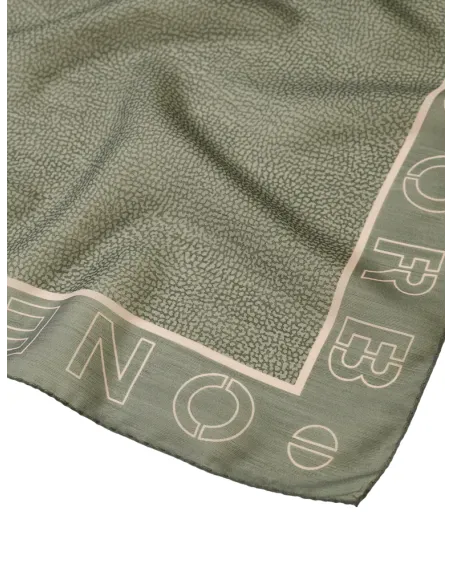 Borbonese scarf, green