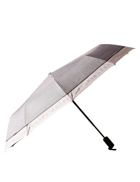 Borbonese open and close umbrella, cream