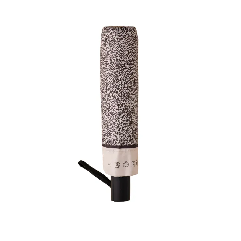 Borbonese open and close umbrella, cream 2
