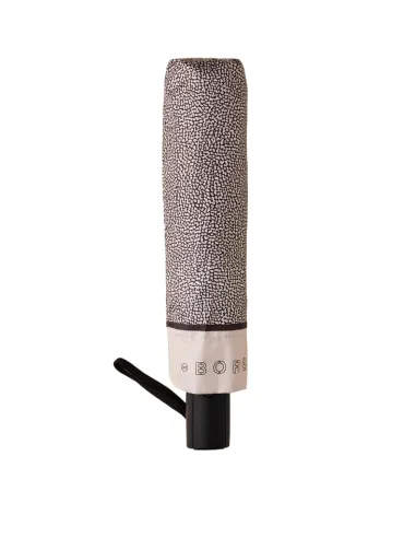 Borbonese open and close umbrella, cream