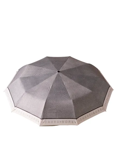 Borbonese open and close umbrella, cream
