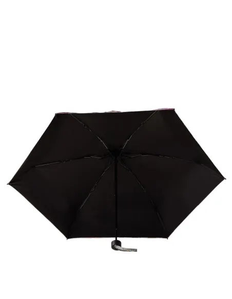 Borbonese super mini umbrella, amarone-edera