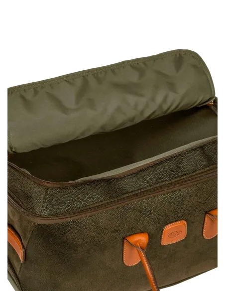 Brics Life cabin duffle bag with wheels, olive green
