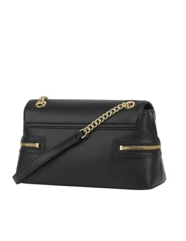 Borsa con tracolla in catena Pollini,...