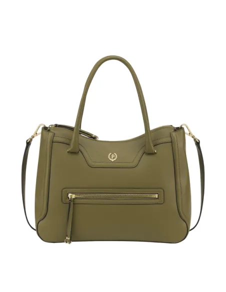Borsa a mano Pollini, oliva