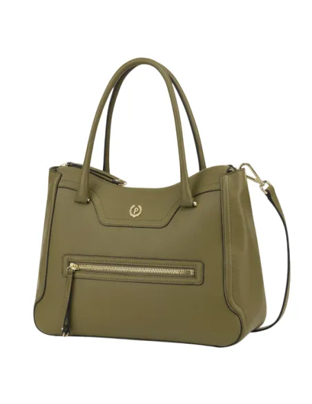 Borsa a mano Pollini, oliva