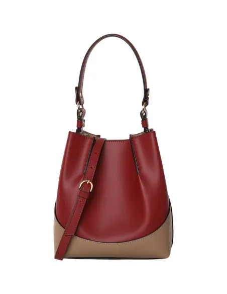 Secchiello piccolo Benny Gianni Notaro, bordeaux-Taupe