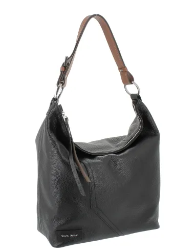 Borsa in pelle Gianni Notaro, nera