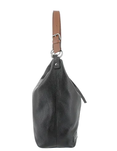 Gianni Notaro Schultertasche, schwarz