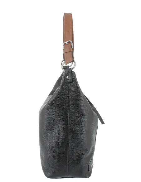 Borsa in pelle Gianni Notaro, nera