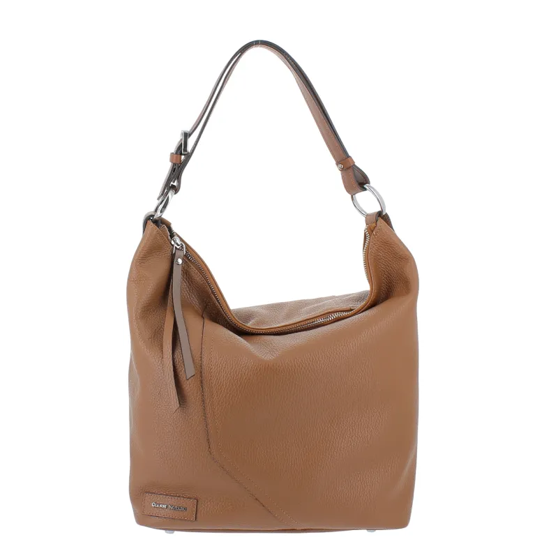 Gianni Notaro Schultertasche, braun