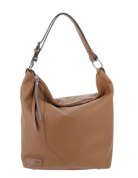 Borsa in pelle Gianni Notaro, marrone