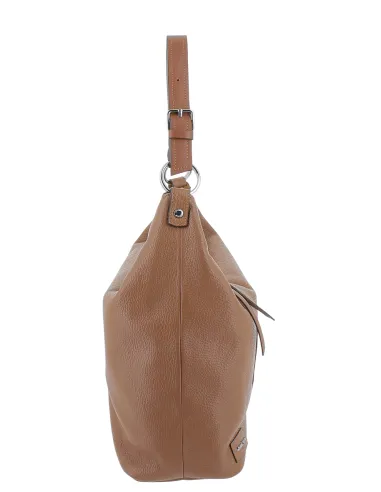 Borsa in pelle Gianni Notaro, marrone