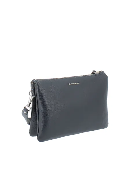 Gianni Notaro cross-body bag with two compartments, blue