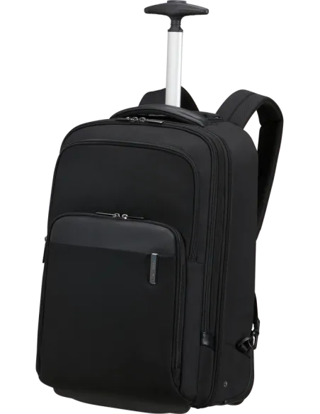 Zaino da viaggio con ruote porta pc da 17,3 Samsonite Evosight, nero