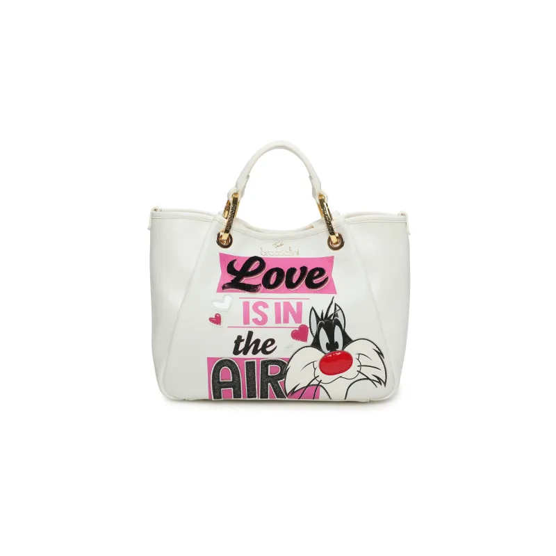 Borsa due manici Braccialini Amy Looney Tunes
