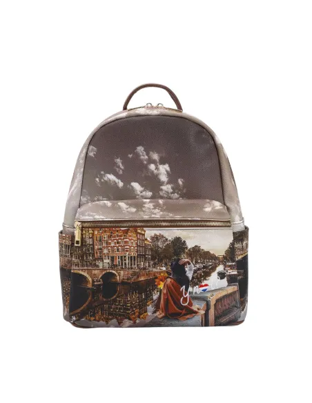 Ynot large women's backpack, autumn in holand