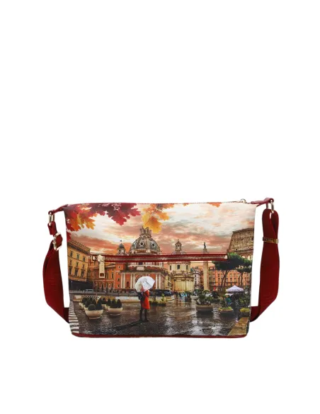 Borsa donna a tracolla Ynot, rome raining