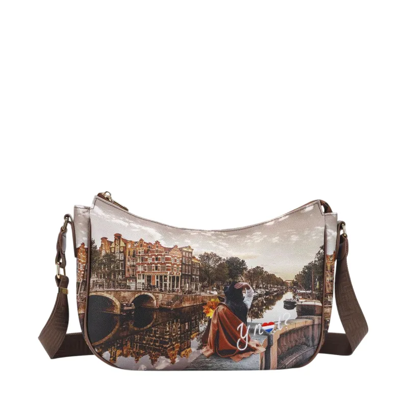 Borsa donna con tracolla regolabile Ynot, autumn in holand