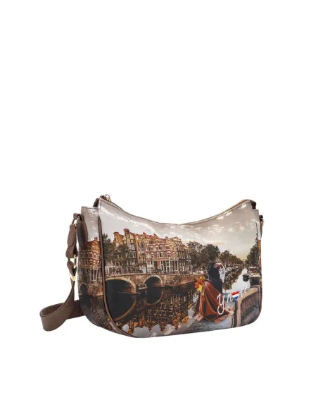Ynot shoulder bag with zip closure, autumn in holand