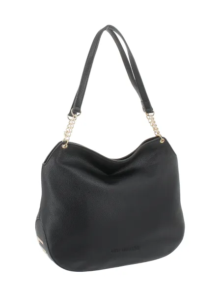 Love Moschino Schultertasche, schwarz