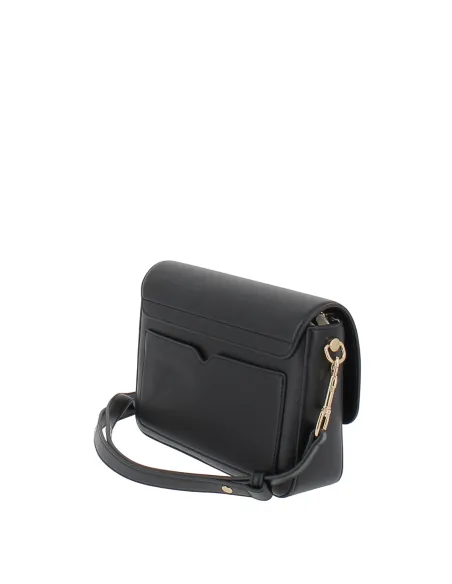 Love Moschino Umhängetasche mit Überschlag, schwarz