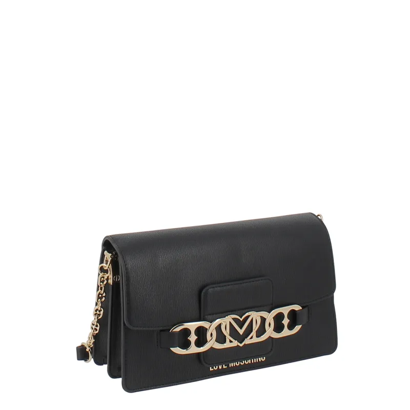 Borsa a spalla donna Love Moschino, nera 2