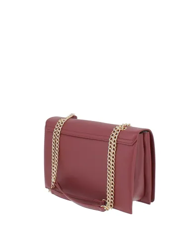 Love Moschino women's shoulder bag, wine