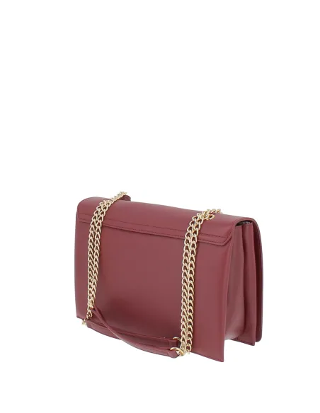 Love Moschino women's shoulder bag, wine
