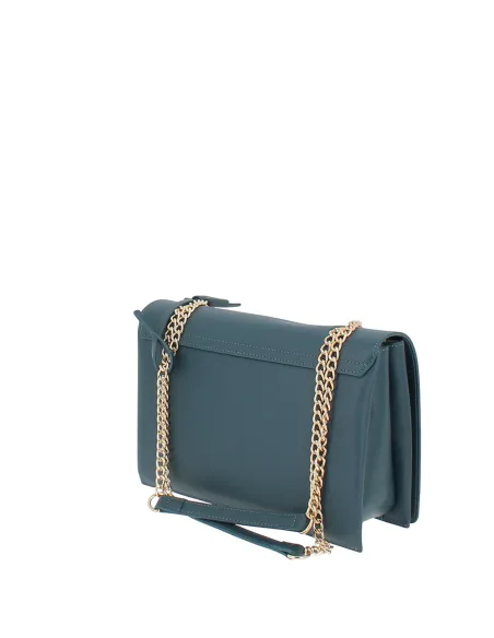 Love Moschino Damen-Umhängetasche, smaragdgrün