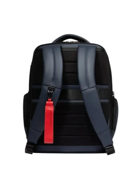 Zaino Piquadro porta pc da 15,6 in tessuto impermeabile, blu