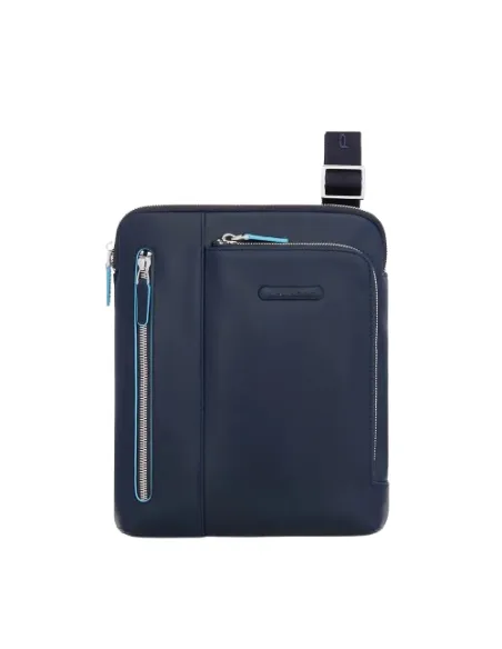 Piquadro Men's crossbody bag with Ipad® compartment blu