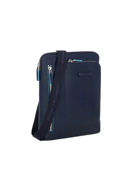 Piquadro Men's crossbody bag with Ipad® compartment blu