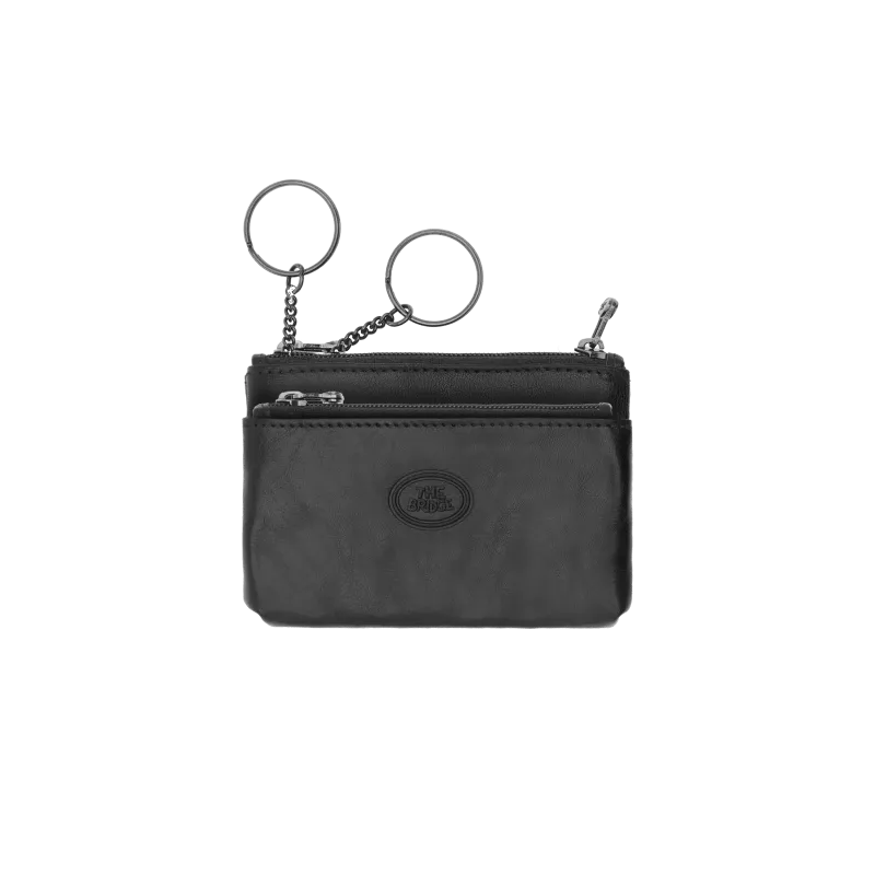 The Bridge keychain pouch, black