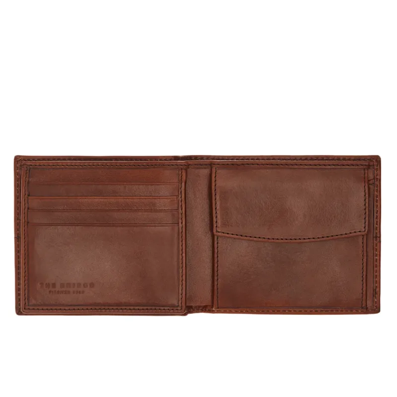 The Bridge Vespucci men's wallet, brown 2